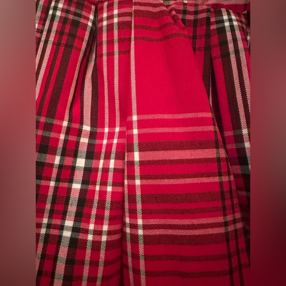 Red plaid skort NWT - Picture 2 of 5